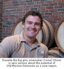 Brys Estate winemaker, Cornel Olivier