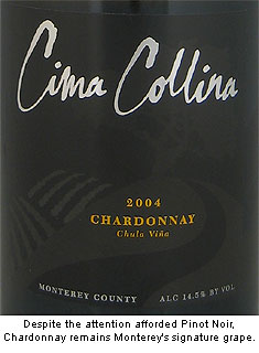 Cima Collina’s Chardonnay is perfect expression of Monterey signature grape variety