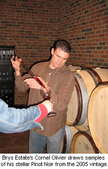 Brys Estate winemaker, Cornel Olivier