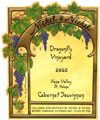 Nickel & Nickel Dragonfly Vineyard Cabernet Sauvignon