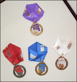 Indy Wine Competition Medals