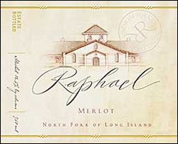 Raphael Merlot, North Fork of Long Island