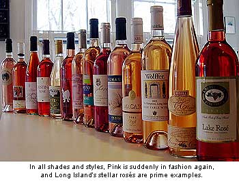 Long Island Rose Wines