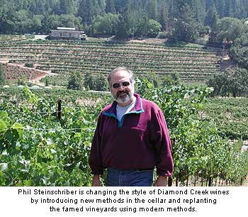 Phil Steinschriber is employing a stricter approach in the winery and vineyard