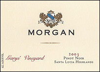 Morgan Winery – Gary’s Vineyard Pinot Noir, Santa Lucia Highlands