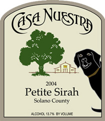 Casa Nuestra Petite Sirah