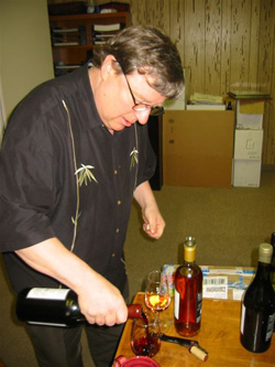 Clark Smith pours