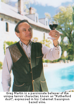 Greg Martin believes in the unique character of his wine.