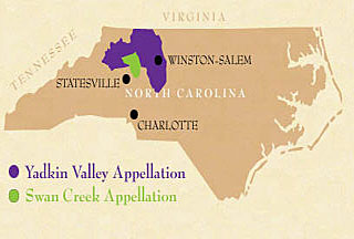 swan creek ava map