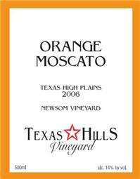  texas hills orange moscato 