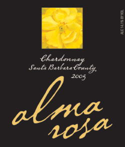 Alma Rosa Winery and Vineyards 2005 Chardonnay  (Santa Barbara County)