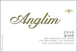 Anglim Winery 2006 Rosé  (San Luis Obispo County)