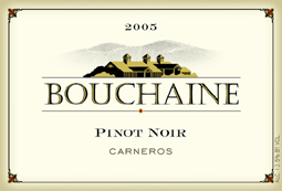 Wine:Bouchaine Vineyards 2005 Pinot Noir  (Carneros ~ Los Carneros)