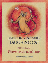 Carlson Vineyards 2005 Laughing Cat Gewurztraminer  (Colorado)