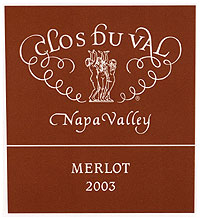 Clos Du Val Merlot Napa Valley