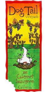 Wine:Dog Tail Vineyards 2005 Cabernet Sauvignon  (California)