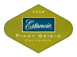 Estancia 2006 Pinot Grigio  (California)