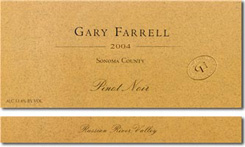 Gary Farrell 2004 Pinot Noir