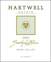 Hartwell Vineyards 2005 Sauvignon Blanc (Napa Valley)