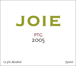 Joie Wines 2005 PTG  (Okanagan Valley)