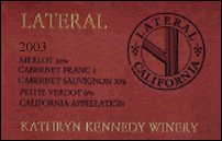 Kathryn Kennedy Winery 2003 Lateral (Bordeaux Blend)  (California)