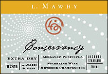 Wine: L. Mawby Vineyard Conservancy Extra Dry  (Leelanau Peninsula)
