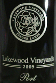 Lakewood Vineyards 2005 Port  (Finger Lakes)