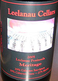 Leelanau Wine Cellars Meritage