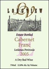 Longview Winery Cabernet Franc