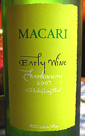 Macari Vineyards & Winery 2007 Early Wine  (North Fork of Long Island)