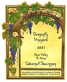 Nickel & Nickel Cabernet Sauvignon Dragonfly Vineyard