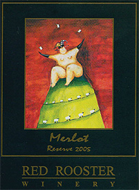 Red Rooster Winery 2005 Merlot Reserve  (Okanagan Valley)
