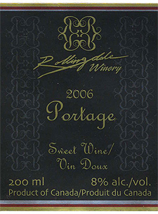 Rollingdale Winery 2006 Portage 