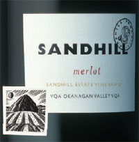 Sandhill 2004 Merlot, Estate (Okanagan Valley)
