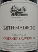 Smith Madrone Spring Mountain Cabernet 2001