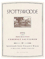 Spottswoode Cabernet