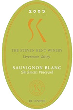 Steven Kent Winery 2005 Sauvignon Blanc, Ghielmetti Vineyard (Livermore Valley)