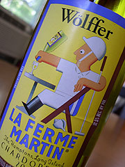 Wolffer Estate Vineyard 2004 La Ferme Martin Chardonnay  (Hamptons Long Island)