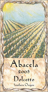 Wine:Abacela Vineyards and Winery 2005 Dolcetto  (Southern Oregon)