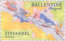 Wine:Ballentine Vineyards 2002 Zinfandel Block 9 Reserve, Pocai Vineyard (Napa Valley)