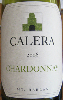 Calera Wine Company 2006 Chardonnay  (Mount Harlan)