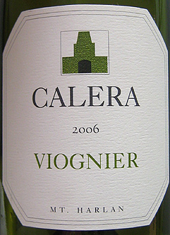 Calera Wine Company 2006 Viognier, Estate (Mount Harlan)