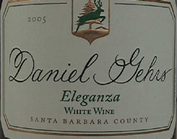 Daniel Gehrs Wines 2005 Eleganza