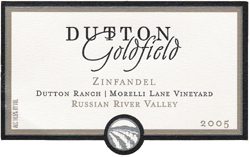 Wine:Dutton-Goldfield Winery 2005 Zinfandel, Dutton Ranch - Morelli Lane Vineyard (Russian River Valley)