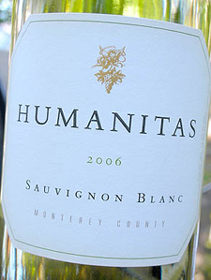 Humanitas 2006 Sauvignon Blanc  (Monterey County)