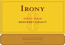 Irony Wines 2005 Pinot Noir  (Monterey)