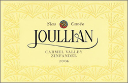 Wine:Joullian Vineyards 2004 Zinfandel - Sias Cuvee, Estate (Carmel Valley)