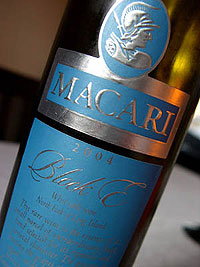 Macari Vineyards & Winery 2004 Block E  (North Fork of Long Island)