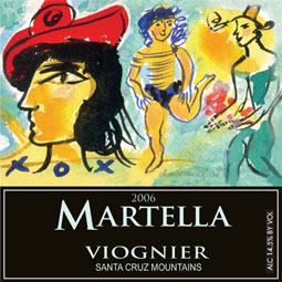 Wine:Michael Martella Wines 2006 Viognier  (Santa Cruz Mountains)