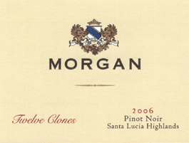 Morgan Winery 2006 Twelve Clones Pinot Noir  (Santa Lucia Highlands)